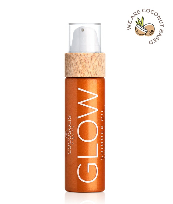 Cocosolis GLOW Rozświetlający olejek do ciała, 110 ml