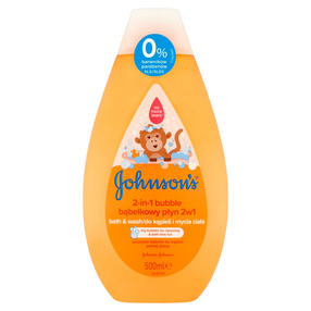 Johnson'S Baby Johnson's Bubble bąbelkowy płyn do kąpieli i mycia ciała 2w1, 500  ml