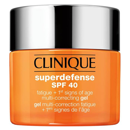 Superdefense SPF40 Fatigue + 1st Signs of Age Multi Correcting Gel żel korygujący zmęczenie i pierwsze oznaki starzenia 50 ml