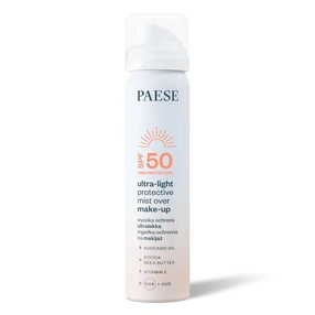 Paese Ultralekka mgiełka ochronna na makijaż SPF 50, 75 ml