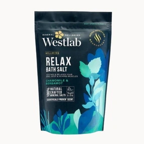 Westlab Relax Bath Salt Sól do kąpieli rumianek i bergamotka, 1 kg
