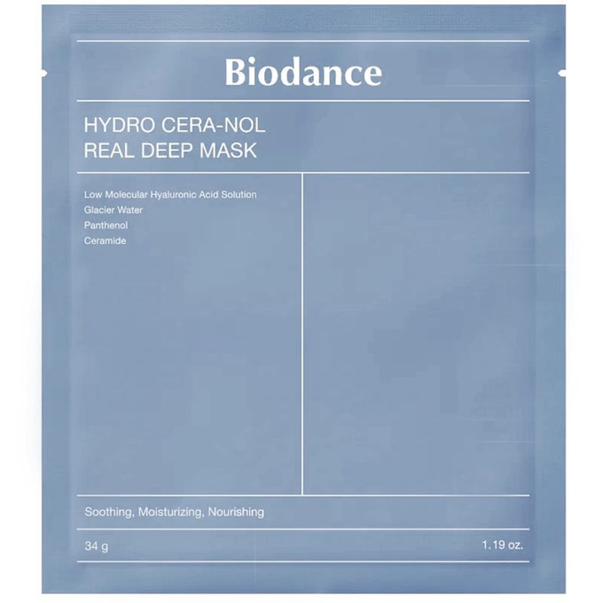 BIODANCE Hydro Cera-Nol Real Deep Mask Hydrożelowa maska w płachcie, 1 szt