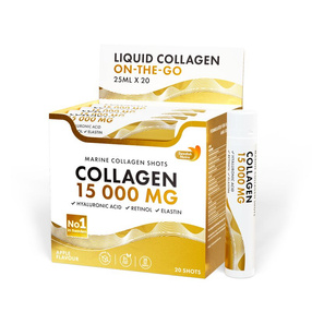 Swedish Nutra Marine Collagen 15 000 mg Shots Kolagen morski w shotach, 20 szt x 25 ml