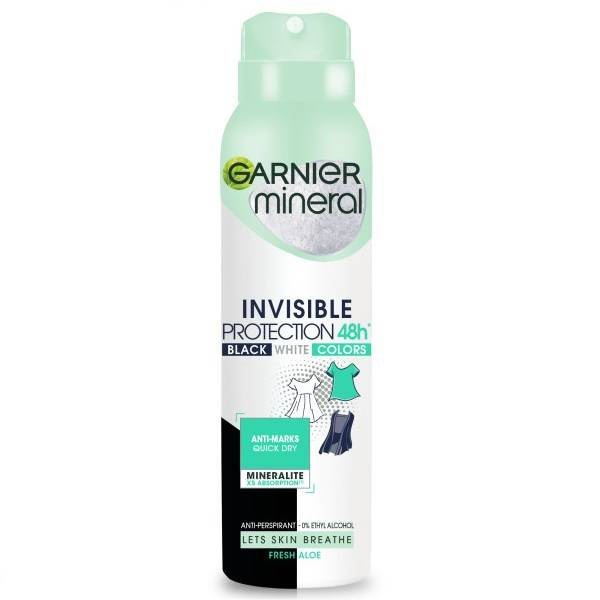 Mineral Invisible Protection Fresh Aloe antyperspirant spray 150 ml