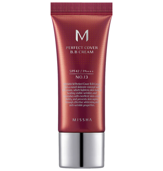 MISSHA Kryjący krem BB, 13 Bright Beige, 20ml