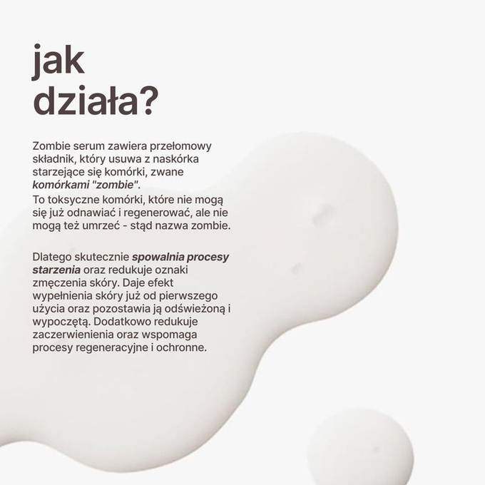 SIMPLY MORE Zombie Serum - odmładzające serum do twarzy