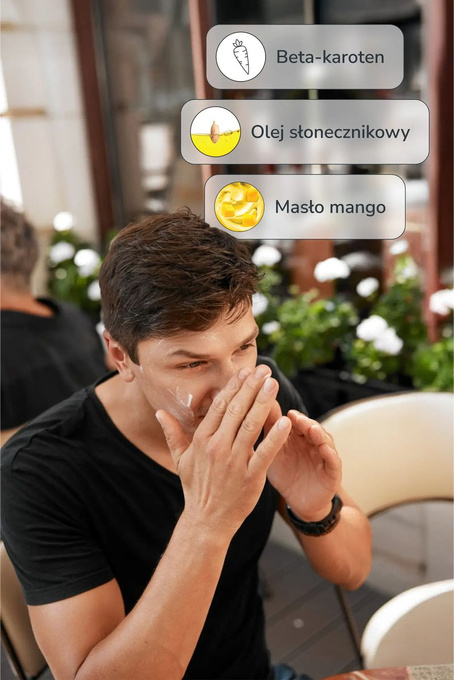 true™ men skin care Ultralekki nawilżający krem SPF 30, 50 ml