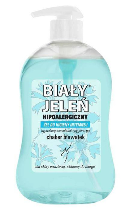 Hipoalergiczny żel do higieny intymnej z chabrem bławatkiem 500ml