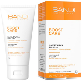 Bandi BOOST CARE Nawilżająca emulsja z witaminą C nowej generacji, 50ml