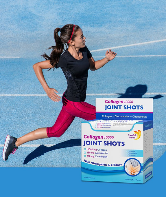 Swedish Nutra Collagen 10 000 mg Joint Shots Kolagen w shotach na stawy, 20 szt x 25 ml