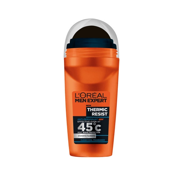 L’Oréal Paris Men Expert Roll-On Deodorant – Thermic Resist Clean Cool – 48h Schutz & Frischer Duft