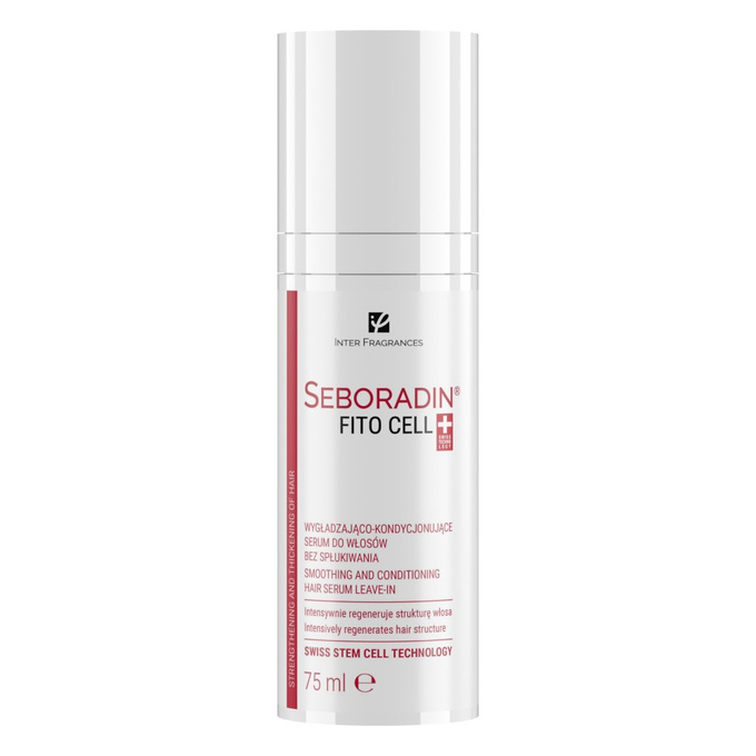 Seboradin Fito Cell wygładzająco-kondycjonujące serum do włosów bez spłukiwania, 75  ml