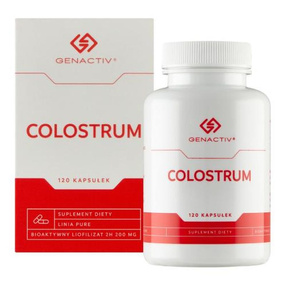 COLOSTRUM GENACTIV, kapsułki 120 szt. 200 mg