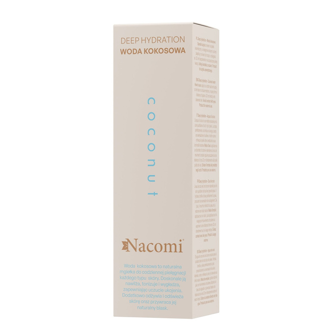 Nacomi Deep hydration - Woda kokosowa 100 ml