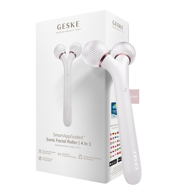 GESKE Roller soniczny do twarzy 4 in 1