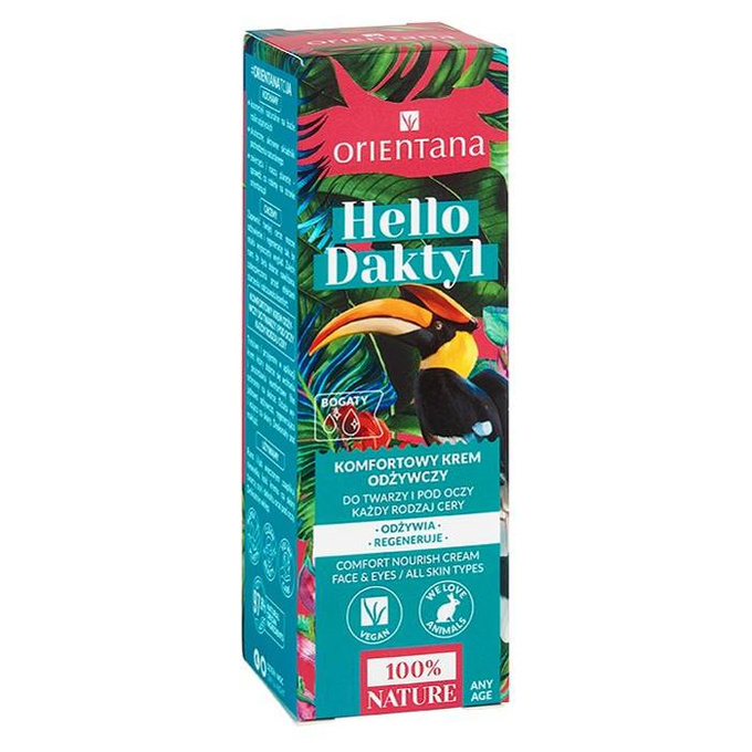 Orientana Hello Daktyl Komfortowy krem odżywczy 40 ml