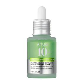 Anua Azelaic Acid 10 Hyaluron Serum dla skóry skłonnej do zaczerwienień i podrażnień, 30 ml