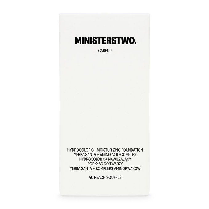 Ministerstwo Dobrego Mydła Podkład Peach Souffle no 40, 30 ml