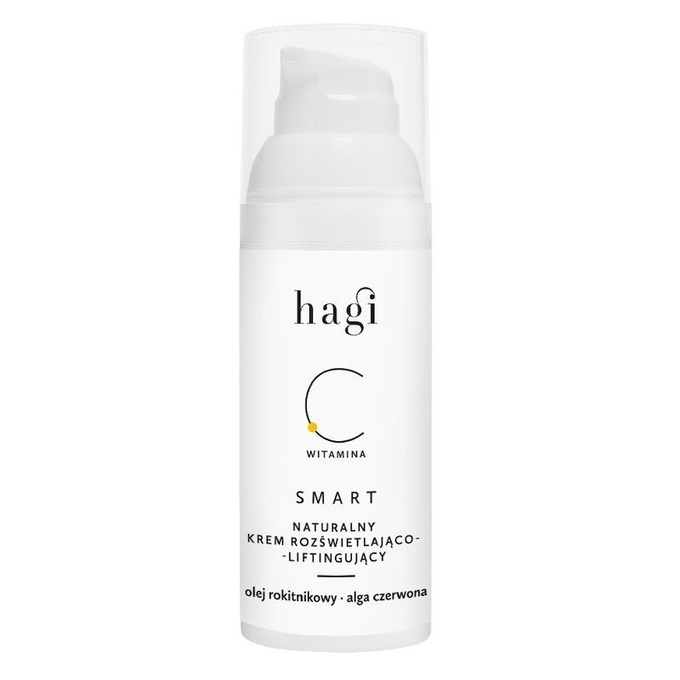 Hagi Smart C - naturalny krem rozświetlająco - liftingujący z witaminą C, 50  ml