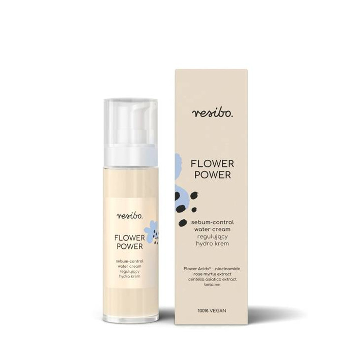 RESIBO FLOWER POWER regulujący hydro krem 50 ml