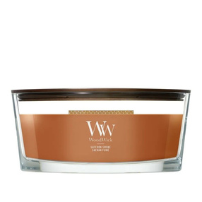 WoodWick Świeca Elipsa Saffron Smoke, 453,6 g