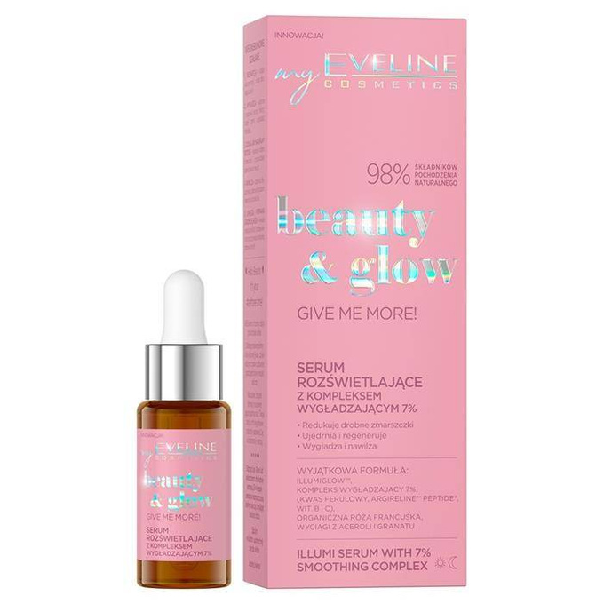 Eveline Serum rozświetlające z kompleksem wygładzającym 18 ml