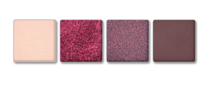 PUPA Milano Vamp! Paleta 4 cieni do powiek 004 Vibrant Plum