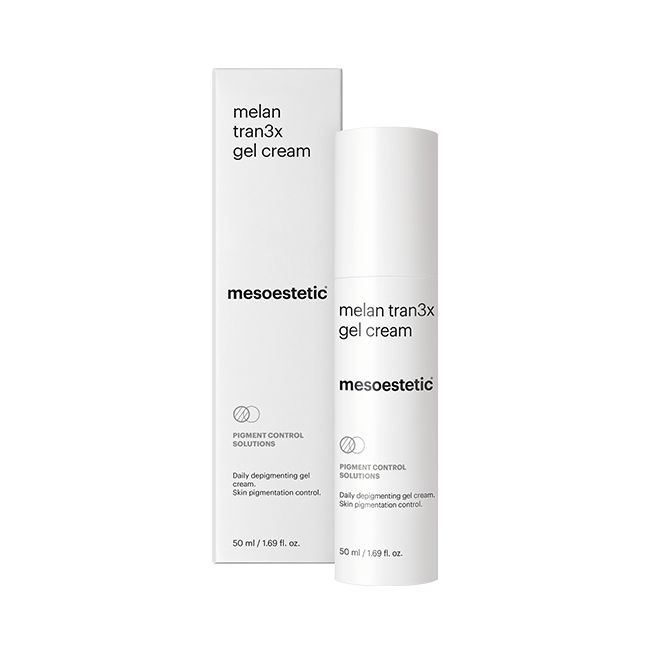 mesoestetic Melan Tran3x Gel Cream Żel-krem depigmentujący, 50 ml