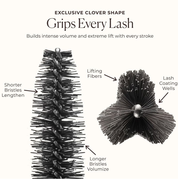 Laura Mercier Caviar Extravagant Mascara - tusz do rzęs, Black, 8.5 g