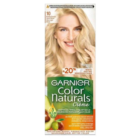 Color Naturals Creme krem koloryzujący do włosów 10 Bardzo Jasny Blond