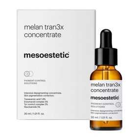 mesoestetic Melan Tran3x Concentrate Koncentrat na przebarwienia, 30 ml