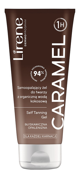 Lirene PERFECT TAN Samoopalający żel CARAMEL 75 ml