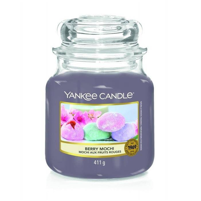 Yankee Candle - Słoik średni Berry Mochi