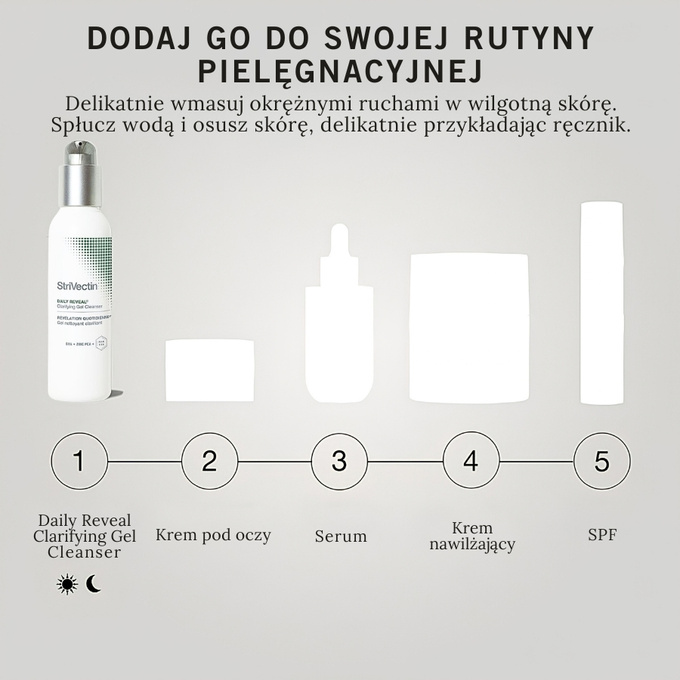 StriVectin Daily Reveal Żel do mycia twarzy, 150 ml