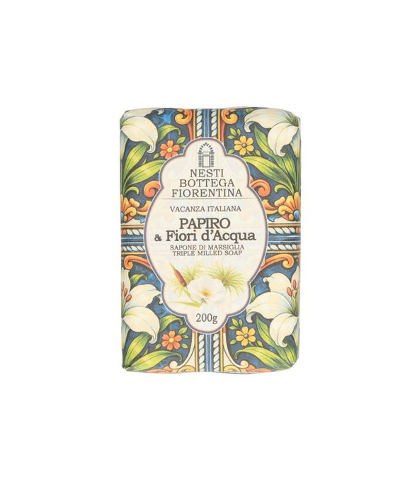Nesti Dante Bottega mydło toaletowe - Papirus i Kwiaty Wody, 200 g