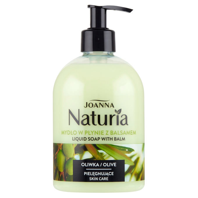 Naturia mydło w płynie z balsamem Oliwka 500 ml