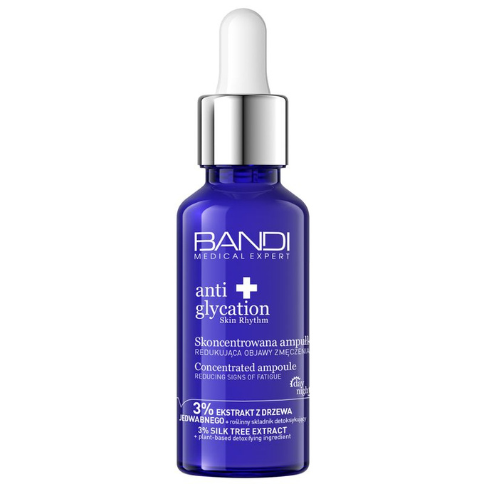 Bandi Anti Glycation Skin Rhythm - Skoncentrowana ampułka redukująca oznaki zmęczenia, 30 ml