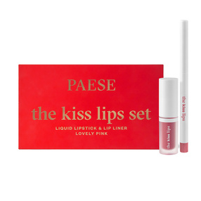 PAESE, THE KISS LIPS ZESTAW 03 -  LOVELY PINK