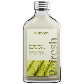 Nacomi Deep Detox Matcha Clay - Glinka matcha do twarzy, 100 ml