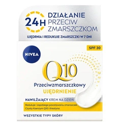 Q10 Ujędrnienie przeciwzmarszczkowy nawilżający krem na dzień SPF30 50 ml