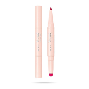 PUPA Milano Vamp! Creamy Duo Pomadka i konturówka do ust - 012 Cherry Red, 1 g