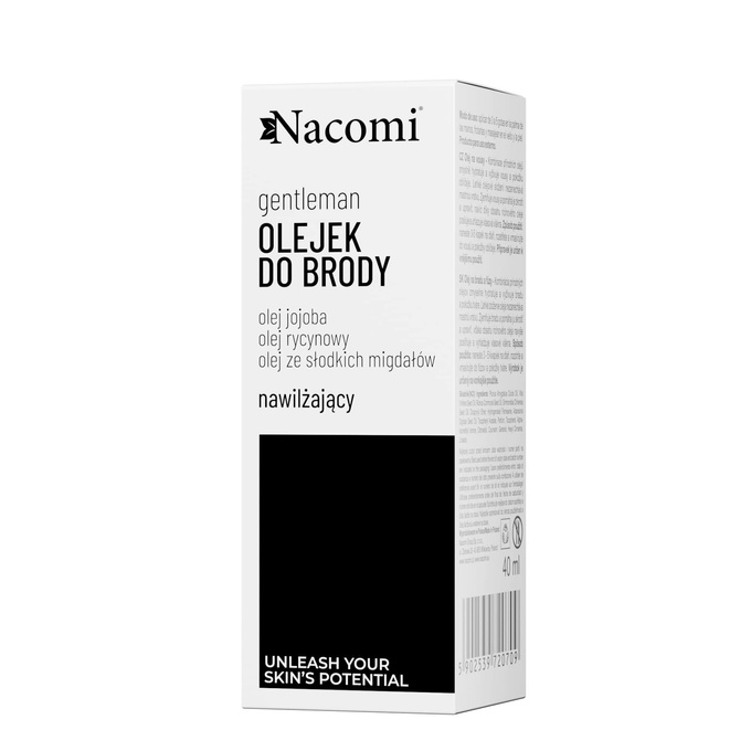 Nacomi Olejek do brody i zarostu 40 ml