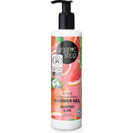 Active Invigorating Shower Gel orzeźwiający żel pod prysznic Grapefruit & Lime 280 ml