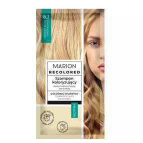 Marion Recolored szampon koloryzujący 8.3 Miodowy Blond 35ml