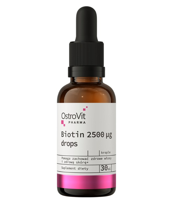 OstroVit Pharma Biotyna 2500 µg w kroplach 30 ml