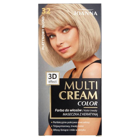 Multi Cream Color farba do włosów 32 Platynowy Blond