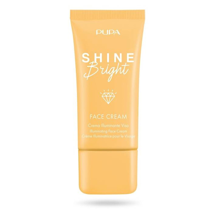 PUPA Milano Shine Bright Rozświetlający krem do twarzy 001 Gold