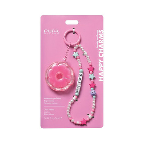PUPA Milano Happy Charms Brelok z błyszczykiem do ust - 001 Cherry Jam, 6,4 ml