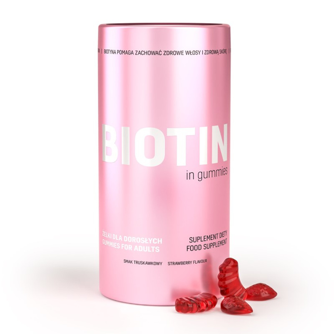 Noble Health Biotyna w żelkach 60 szt