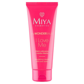 Miya myWONDERBALM - Krem odżywczy z wodą różaną, 75 ml